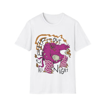 Creepit out all Night - Trippy Monsters - Unisex T-Shirt