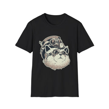 Cat - Steampunk Animals - Unisex T-Shirt