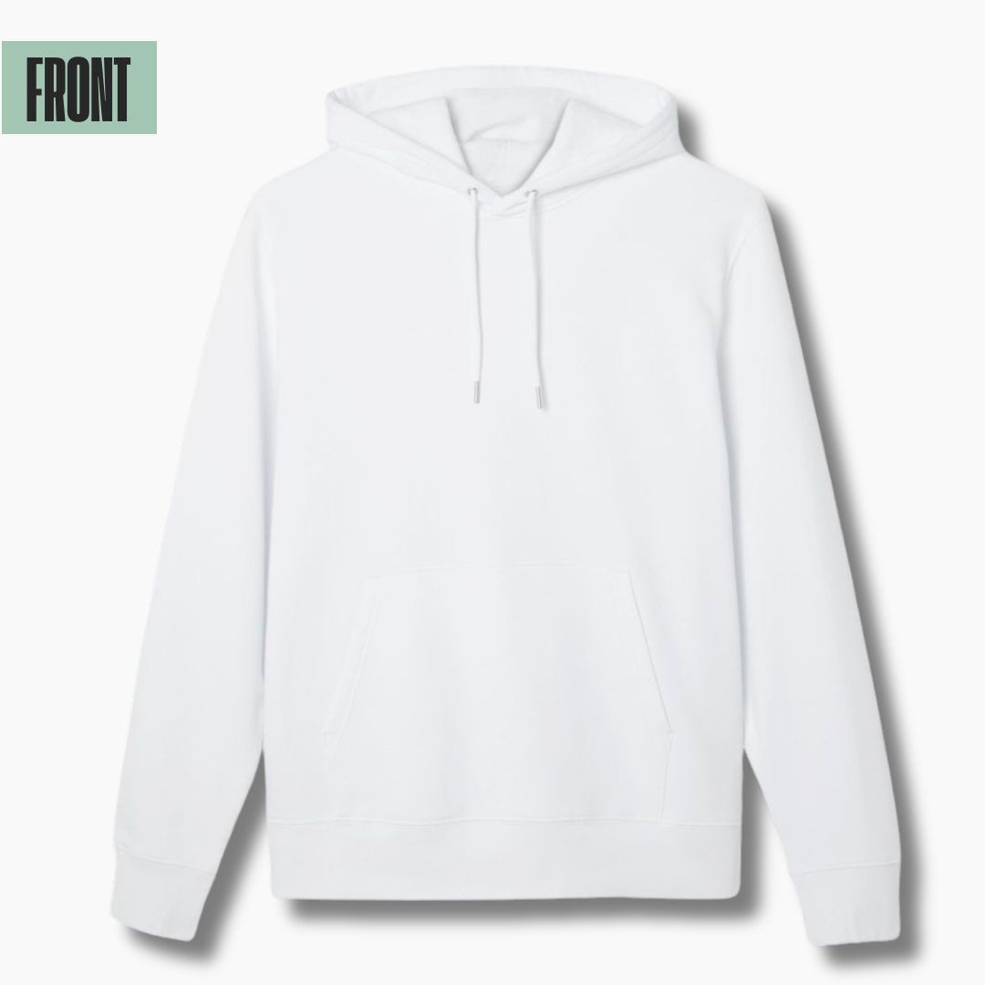 Ew... people - Antisocial Retro - Premium Unisex Hoodie Back Print