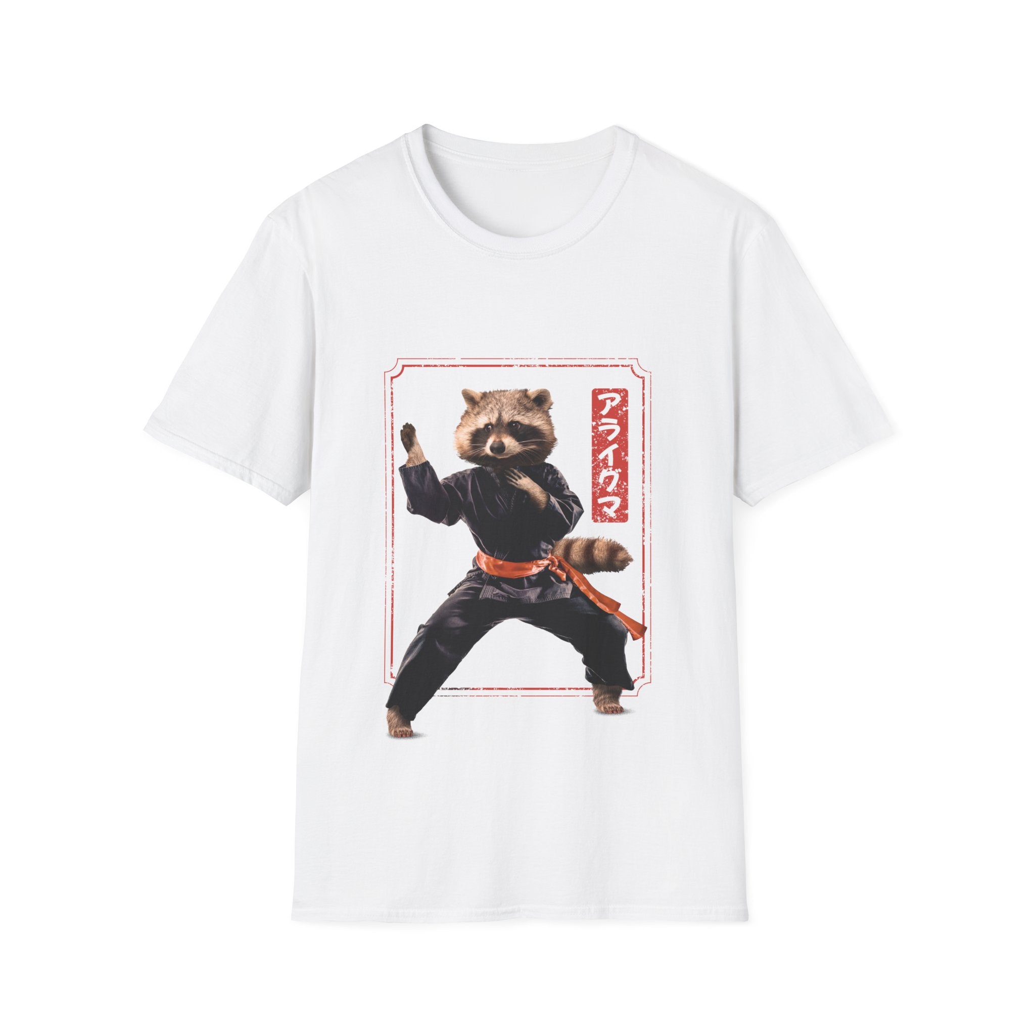 Kung Fu Raccoon - Martial Arts - Unisex T-Shirt