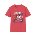 Girl playing Gitarre - Cozy at Home - Front Design - Premium Bio Unisex T-Shirt - Pure Face Streetwear