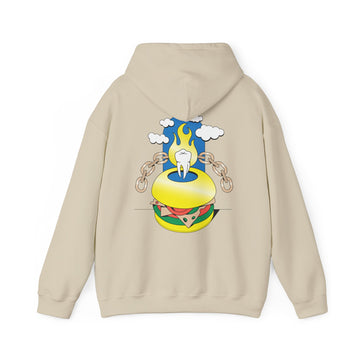 Abstract Burger - Surreal Still Life - Unisex Hoodie