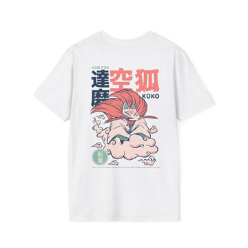 Kuko - Japanese Yokai - Unisex T-Shirt - Back Print