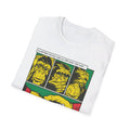 Three Monkeys - Comic Mafia - Front Design - Premium Bio Unisex T-Shirt - Pure Face Streetwear