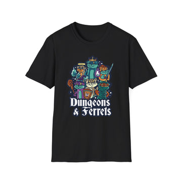 Dungeons & Ferrets - Dungeons And Animals - Unisex T-Shirt