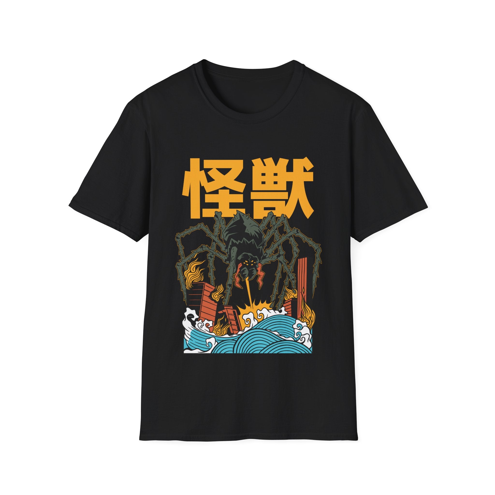 Spider - Kaiju Monster - Unisex T-Shirt - Front Print