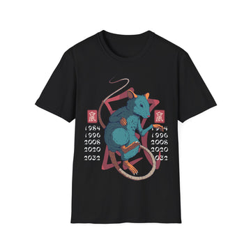 Rat - Chinese Zodiac Anime - Unisex T-Shirt