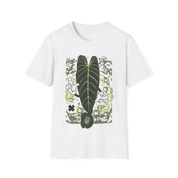 Philodendron Melanochrysum - Cartoon Plants - Unisex T-Shirt