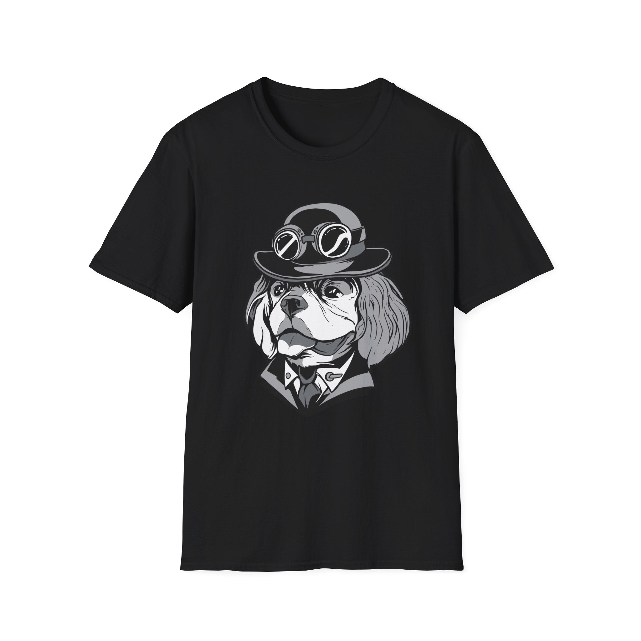 Cavalier Dog - Steampunk Animals - Unisex T-Shirt