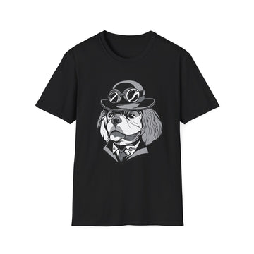 Cavalier Dog - Steampunk Animals - Unisex T-Shirt