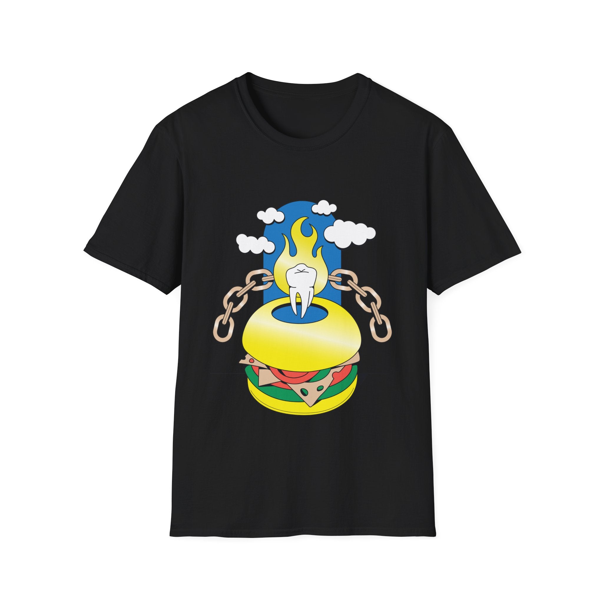 Abstract Burger - Surreal Still Life - Unisex T-Shirt