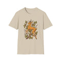 Deer Oak - Animals In Nature - Front Design - Premium Bio Unisex T-Shirt - Pure Face Streetwear