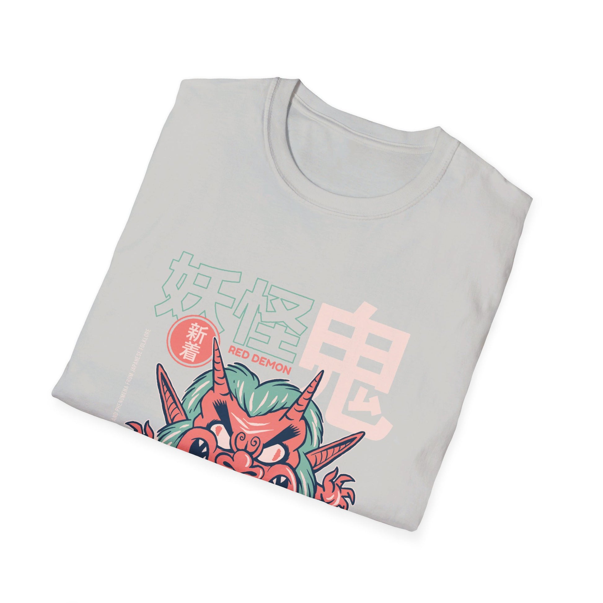 Oni - Japanese Yokai - Front Design - Premium Bio Unisex T-Shirt - Pure Face Streetwear