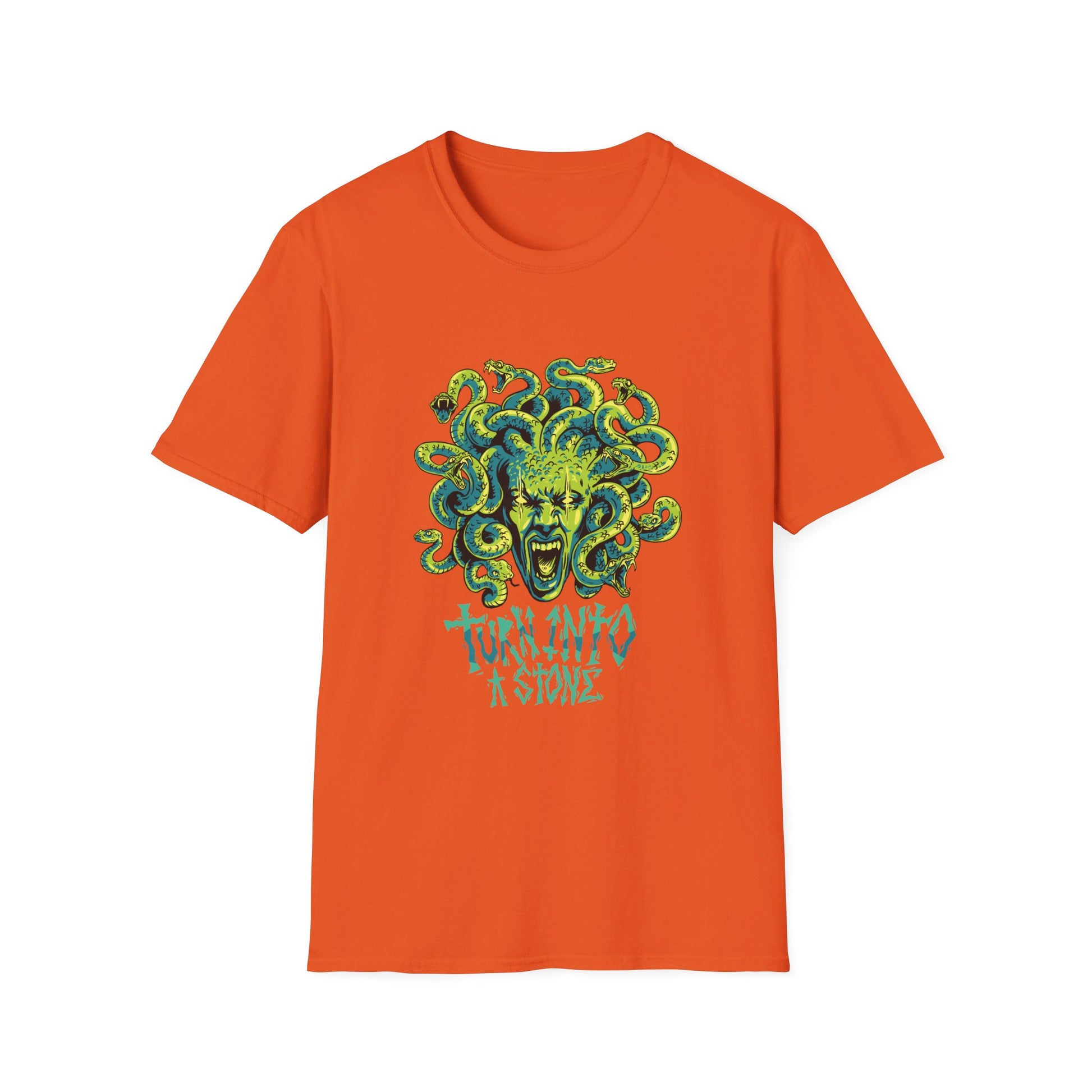 Medusa - Greek Mythology - Front Design - Premium Bio Unisex T-Shirt - Pure Face Streetwear