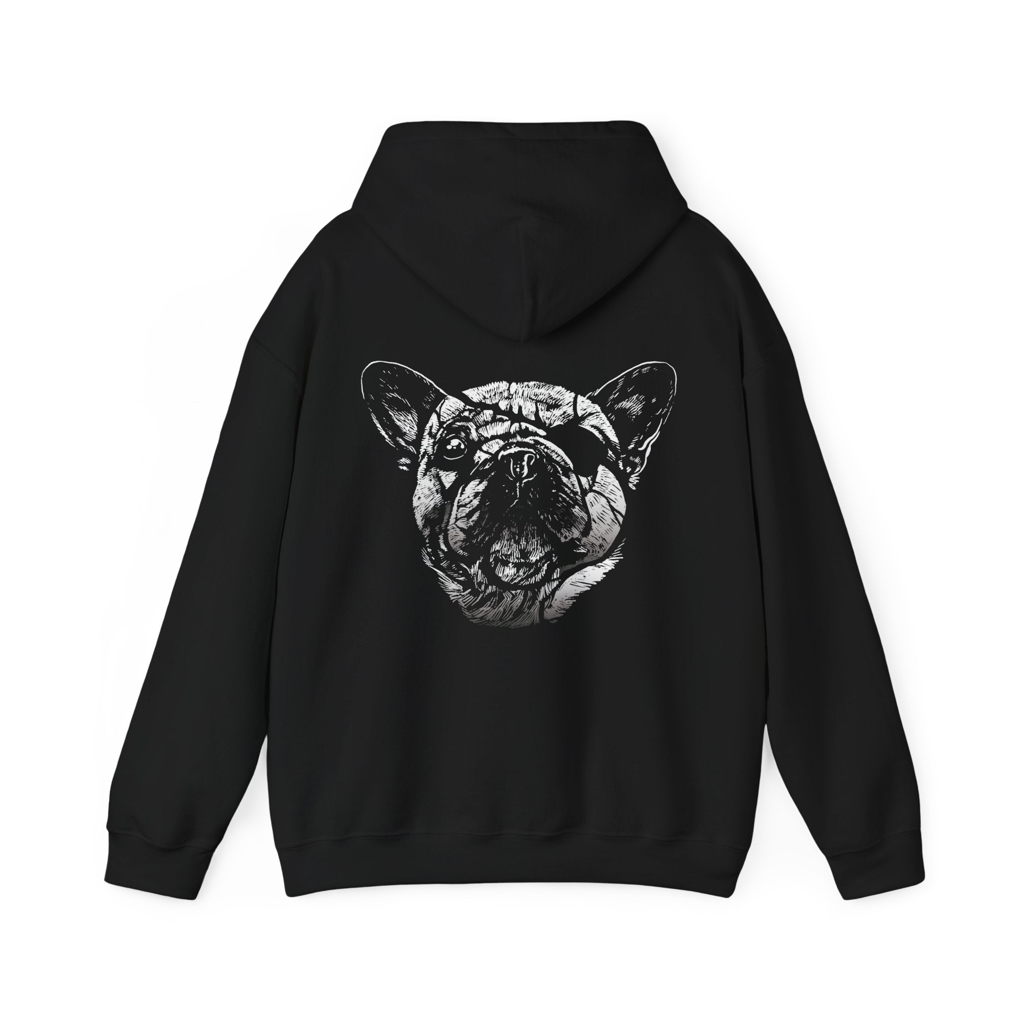 Eyepatch Pug - Animals with Eye Patch - Unisex Hoodie