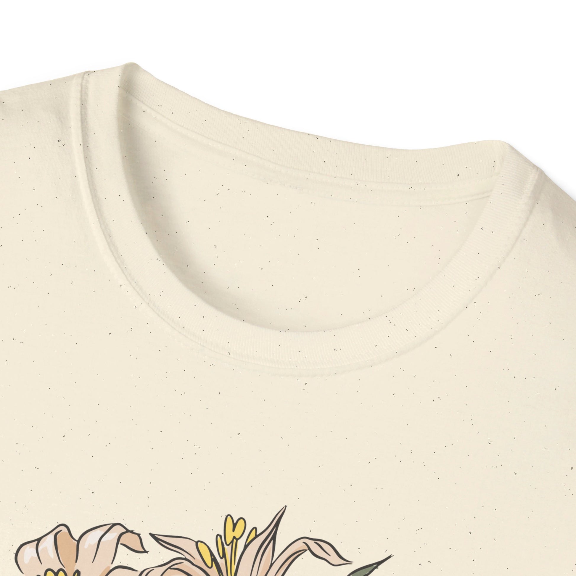 Frog Lilies - Animals In Nature - Front Design - Premium Bio Unisex T-Shirt - Pure Face Streetwear