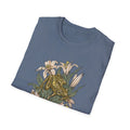 Frog Lilies - Animals In Nature - Front Design - Premium Bio Unisex T-Shirt - Pure Face Streetwear