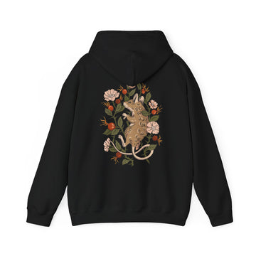 Mouse Rosehip - Animals In Nature - Unisex Hoodie