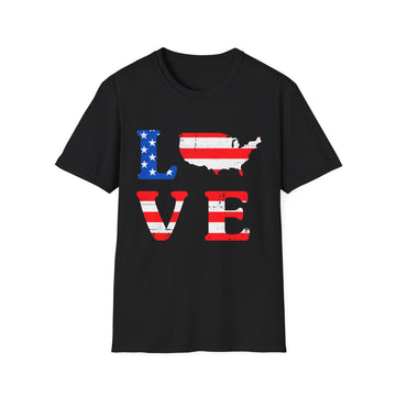 Love America - American Patriots - Unisex T-Shirt