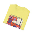 Girl learning - Cozy at Home - Front Design - Premium Bio Unisex T-Shirt - Pure Face Streetwear