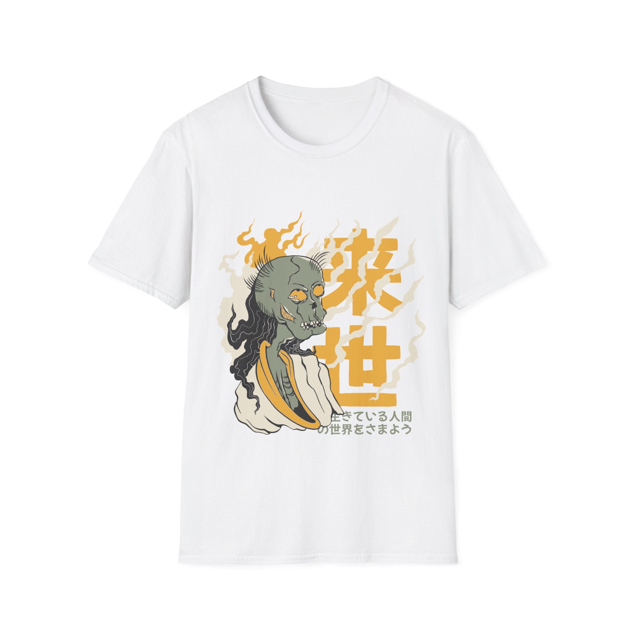 Ghost with worms - Yurei Ghost - Unisex T-Shirt