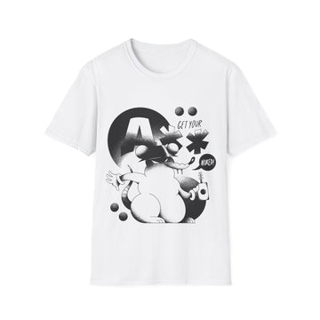 Rat Retro Villain Monster - Evil Characters - Unisex T-Shirt