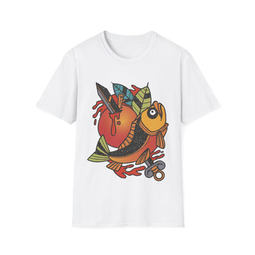 Fish Tattoo - Old School Tattoo - Unisex T-Shirt