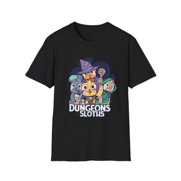 Dungeons & Sloths - Dungeons And Animals - Unisex T-Shirt