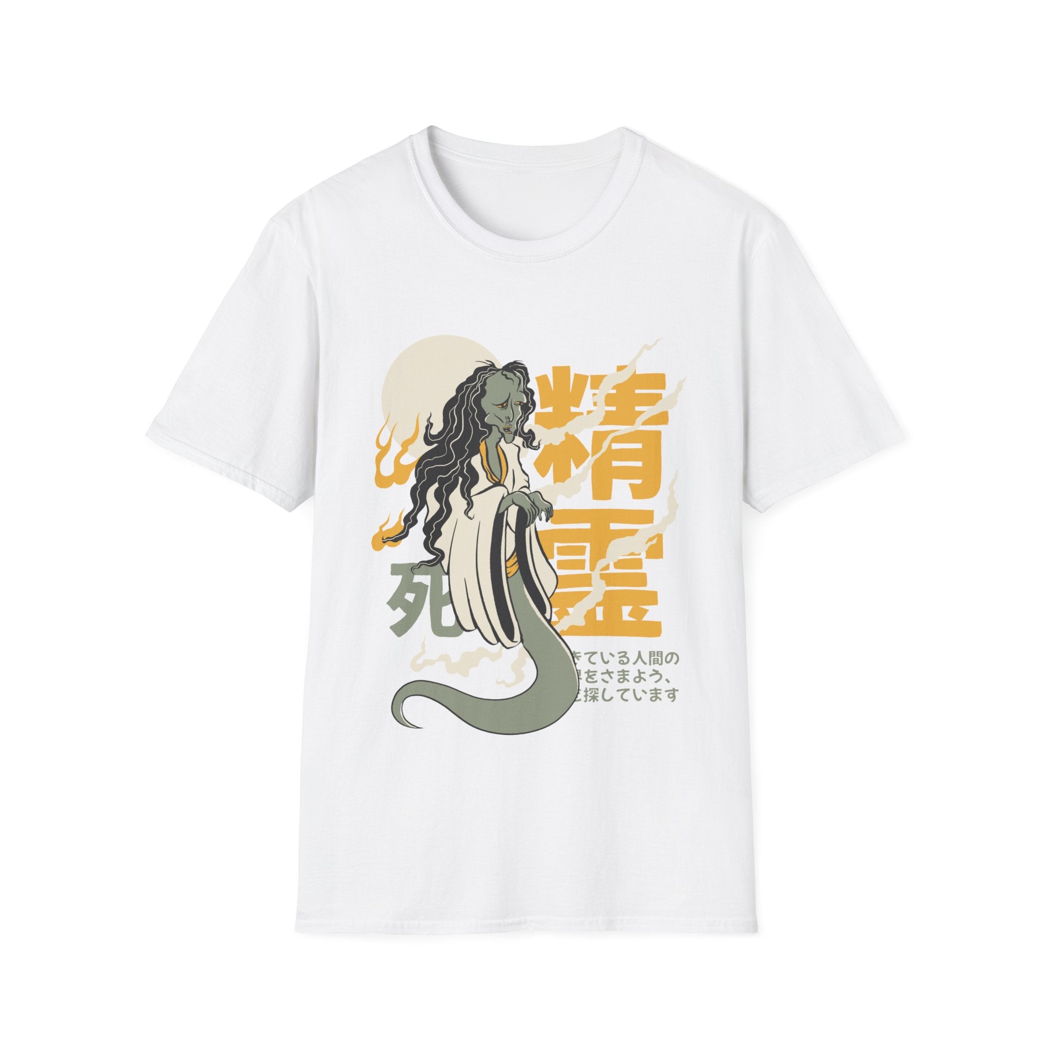 Ghost in the Moon - Yurei Ghost - Unisex T-Shirt