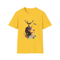 Deers Love - Animal Human - Front Design - Premium Bio Unisex T-Shirt - Pure Face Streetwear