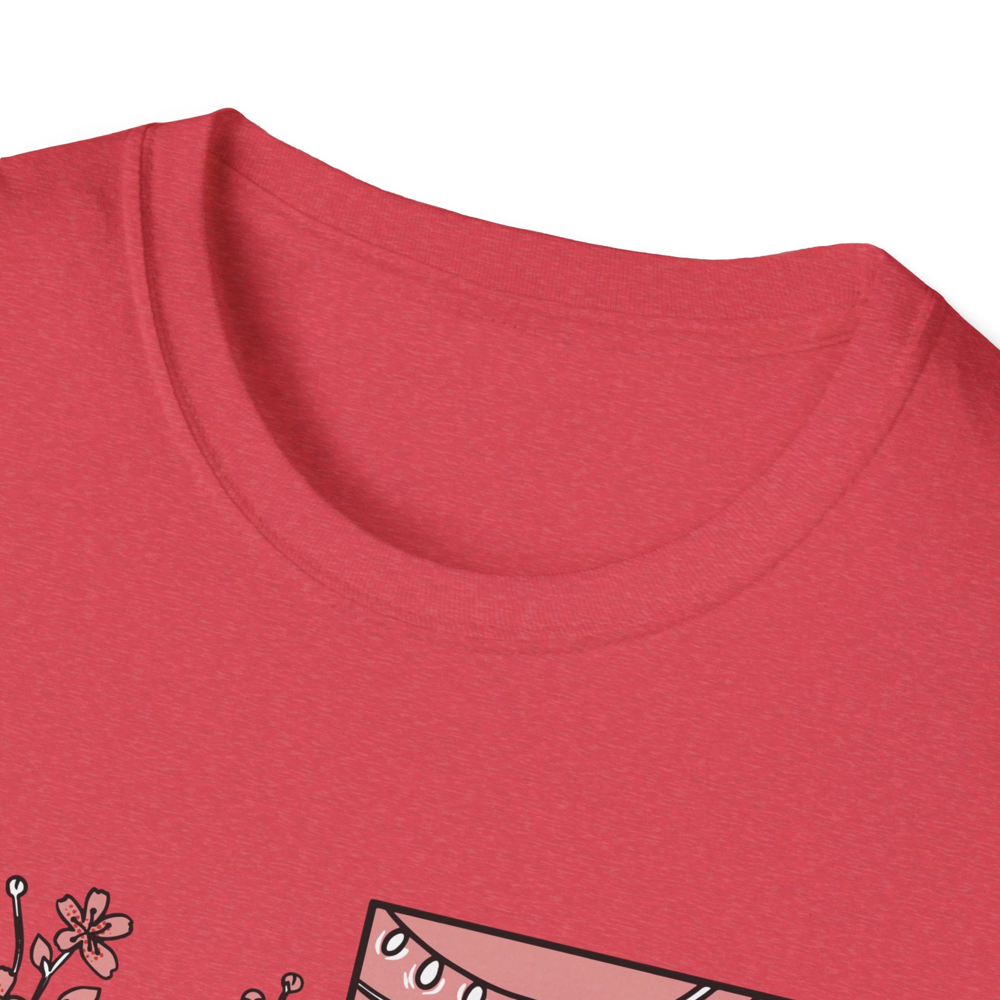 Japanese Cherry Blossom Picnic - Slice Of Life - Front Design - Premium Bio Unisex T-Shirt - Pure Face Streetwear