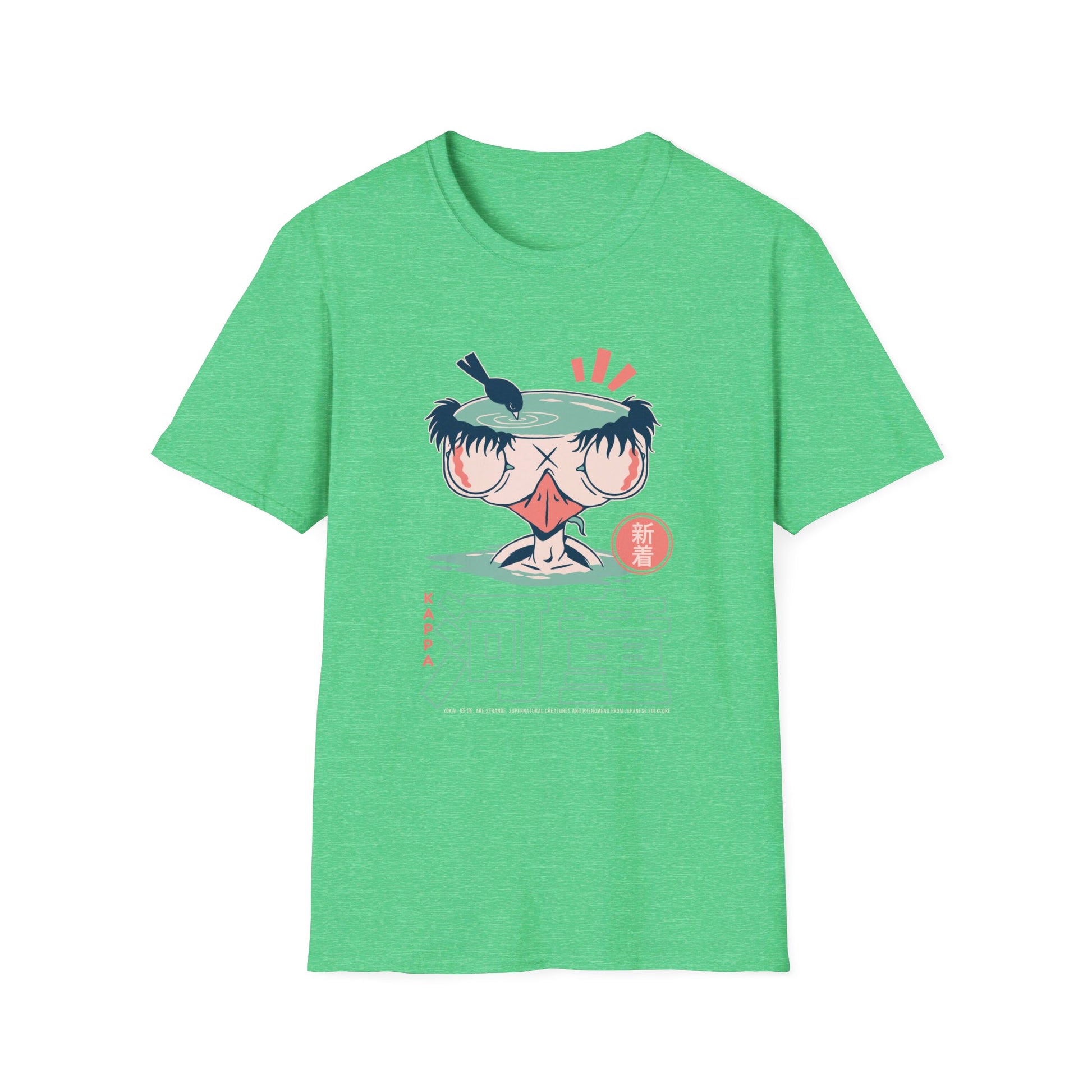 Kappa - Japanese Yokai - Front Design - Premium Bio Unisex T-Shirt - Pure Face Streetwear