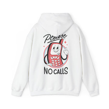 Please no Calls - Antisocial Retro - Unisex Hoodie