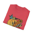 Peach Tattoo - Old School Tattoo - Front Design - Premium Bio Unisex T-Shirt - Pure Face Streetwear