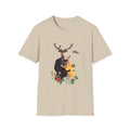 Deers Love - Animal Human - Front Design - Premium Bio Unisex T-Shirt - Pure Face Streetwear