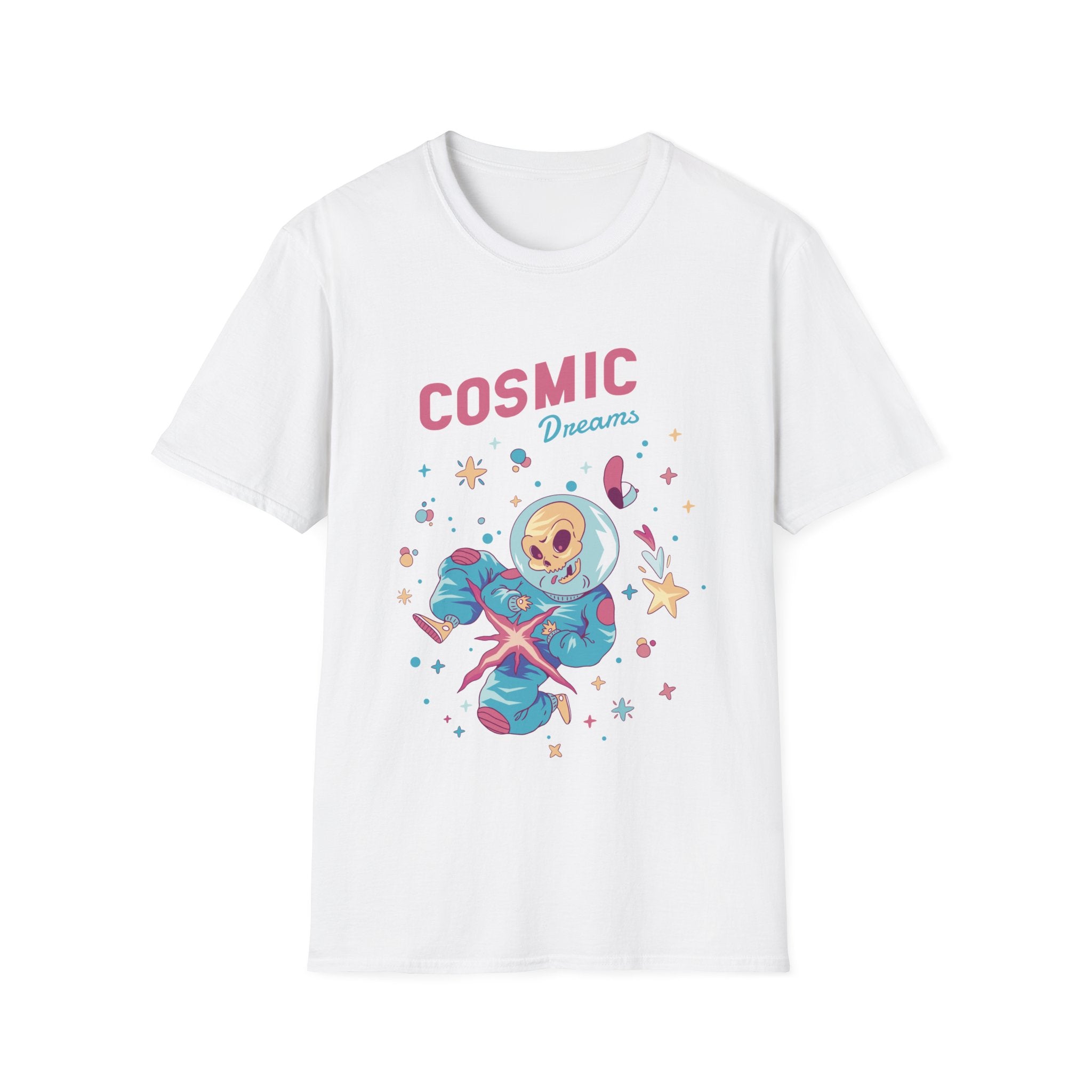 Cosmic Astronaut Skull - Monsters in space - Unisex T-Shirt