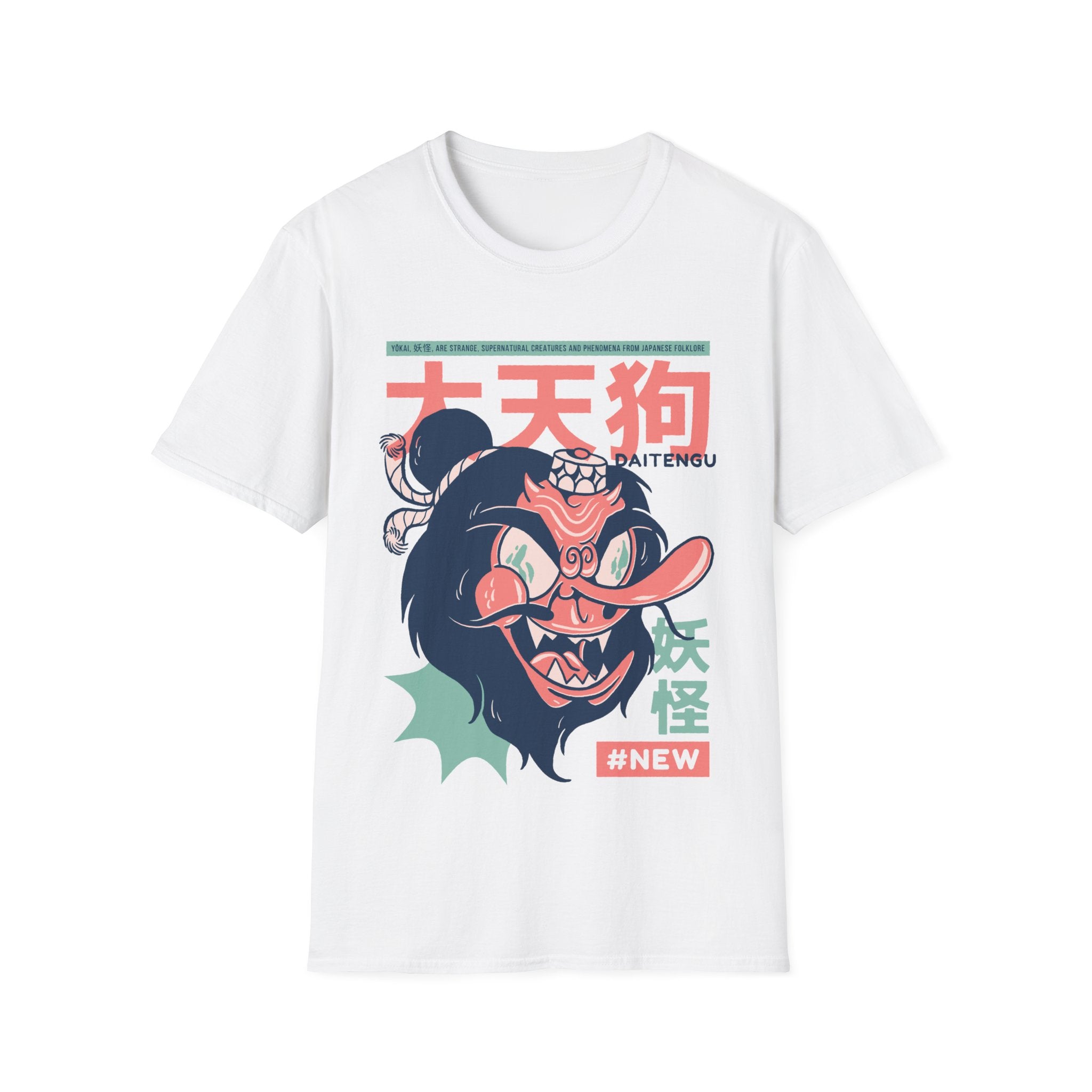 Daitengu - Japanese Yokai - Unisex T-Shirt - Front Print