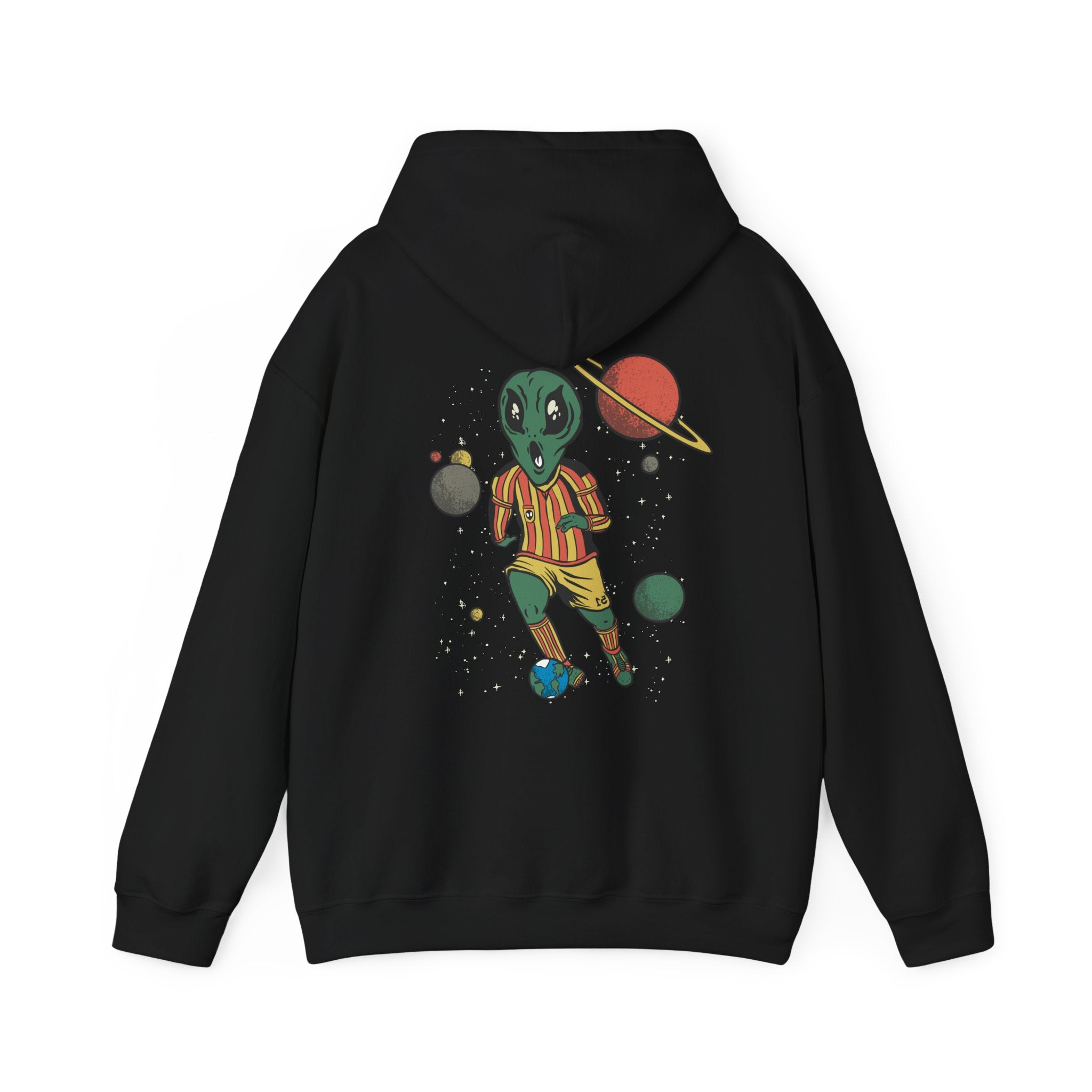 Soccer Player Alien - Alien Hobby Activities - Unisex Hoodie