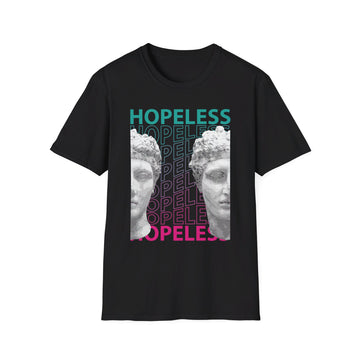 Hopeless Two Faces - Streetwear - Gods Way - Front Design - Premium Bio Unisex T-Shirt