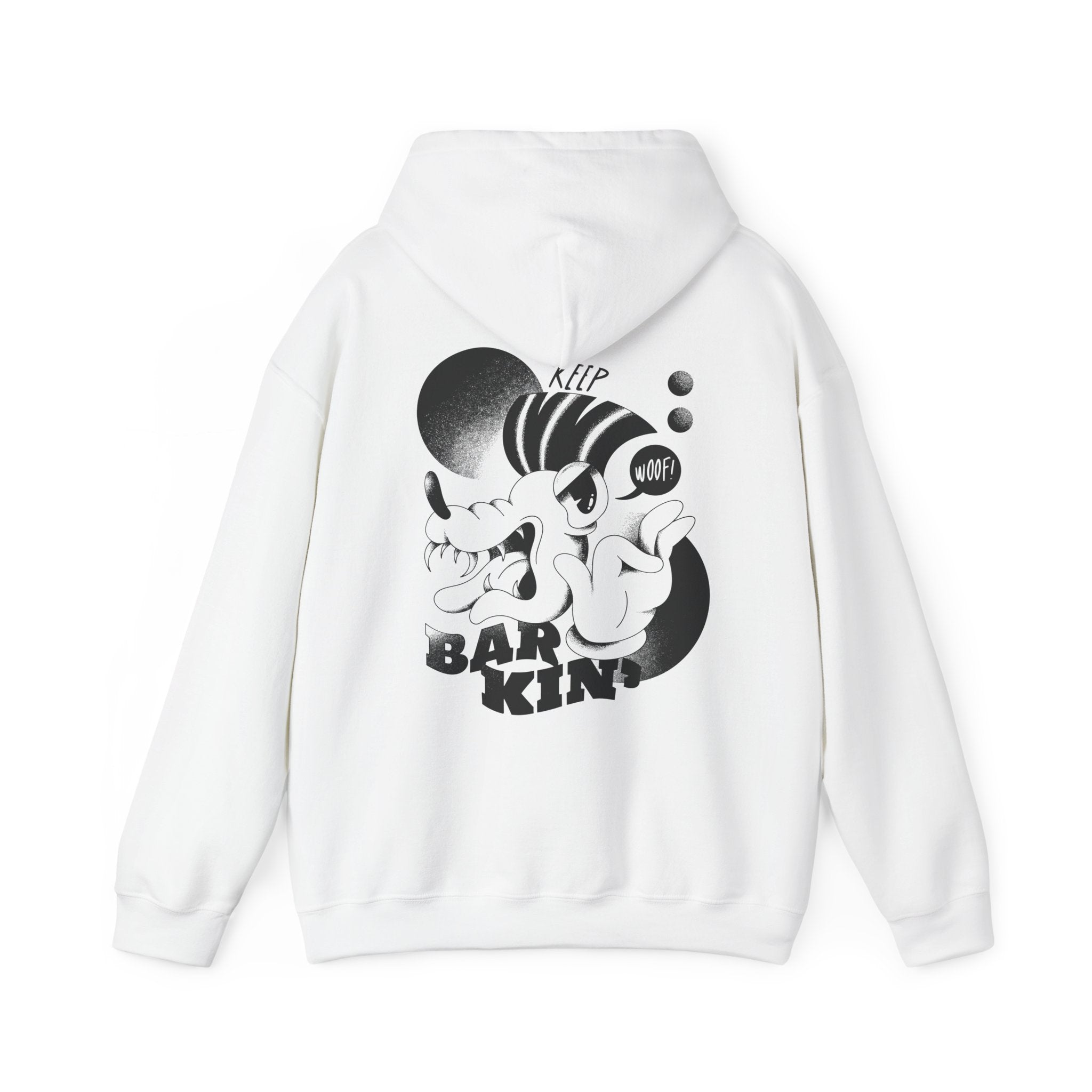 Retro Dog Monster - Evil Characters - Unisex Hoodie