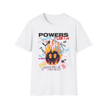 Power Burn Freedom - Streetwear - Joker Edition - Unisex T-Shirt