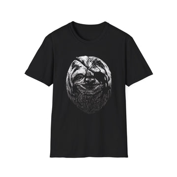 Eyepatch Sloth - Animals with Eye Patch - Unisex T-Shirt