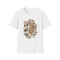 Mouse Rosehip - Animals In Nature - Front Design - Premium Bio Unisex T-Shirt - Pure Face Streetwear