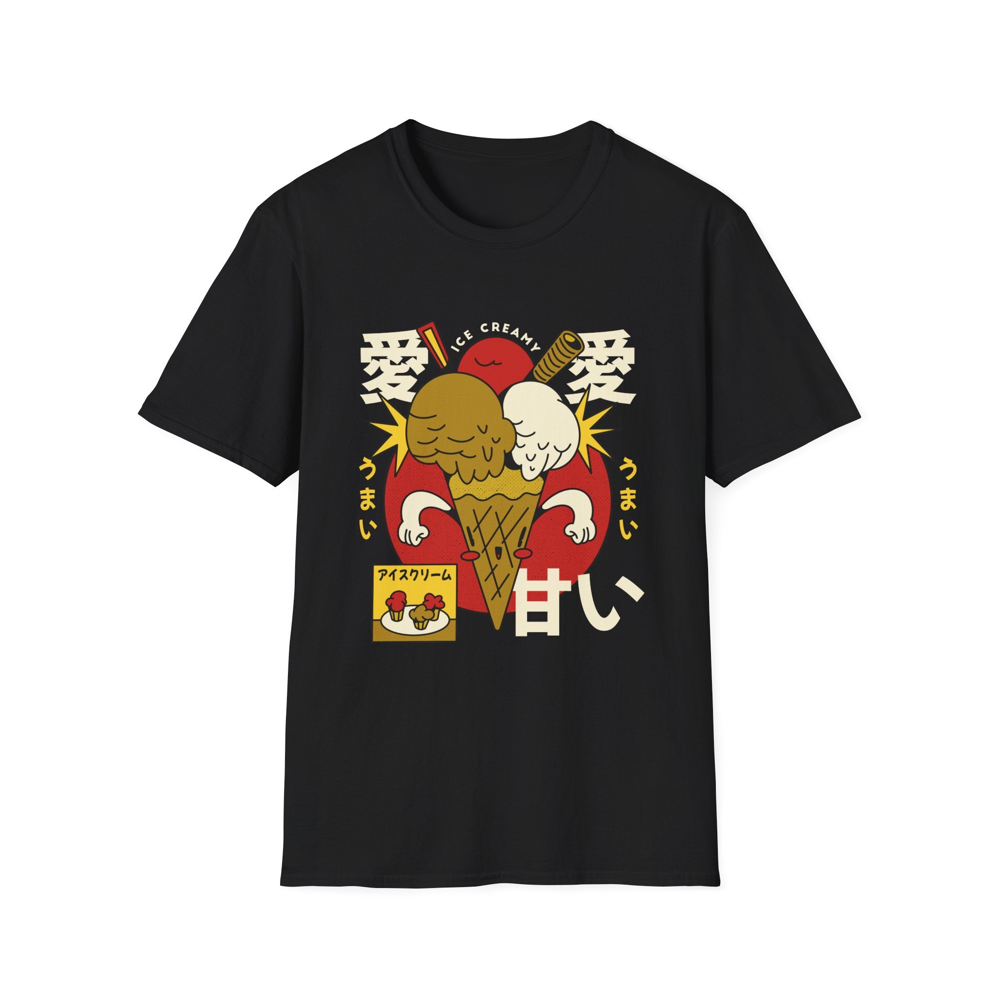 Ice Cream - Retro Japanese Food - Unisex T-Shirt