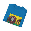 Lion Gangster driving - Comic Mafia - Front Design - Premium Bio Unisex T-Shirt - Pure Face Streetwear