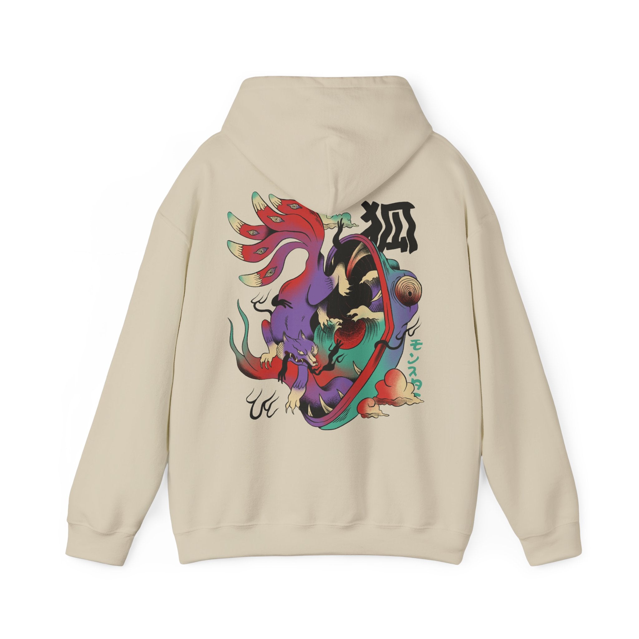 Fox - Japanese Psychedelic Animals - Unisex Hoodie