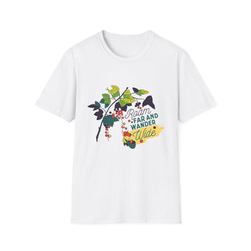 Roam far and wander wide - Little Botanical - Unisex T-Shirt