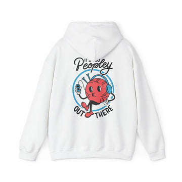 It´s too Peopley out there - Antisocial Retro - Unisex Hoodie