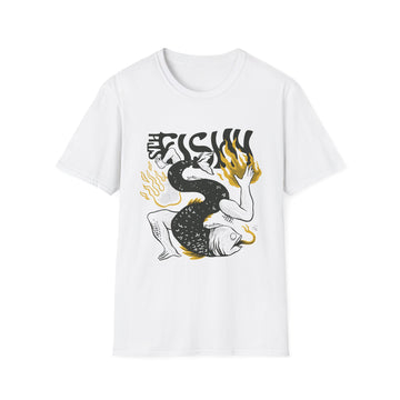 Bizarre Fish - Half Animal Alf Human - Unisex T-Shirt