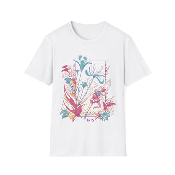 Iris - Flowers with Fairies - Unisex T-Shirt